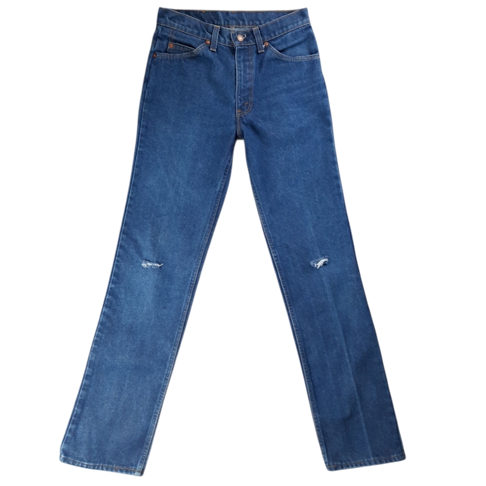 Levi's 509 Vintage 1985 USA Straight Leg Blue Jeans SZ 31x34